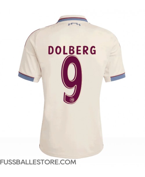 Günstige Ajax Kasper Dolberg #9 3rd trikot 2025-26 Kurzarm Günstige Ajax Kasper Dolberg #9 3rd trikot 2025-26 Kurzarm